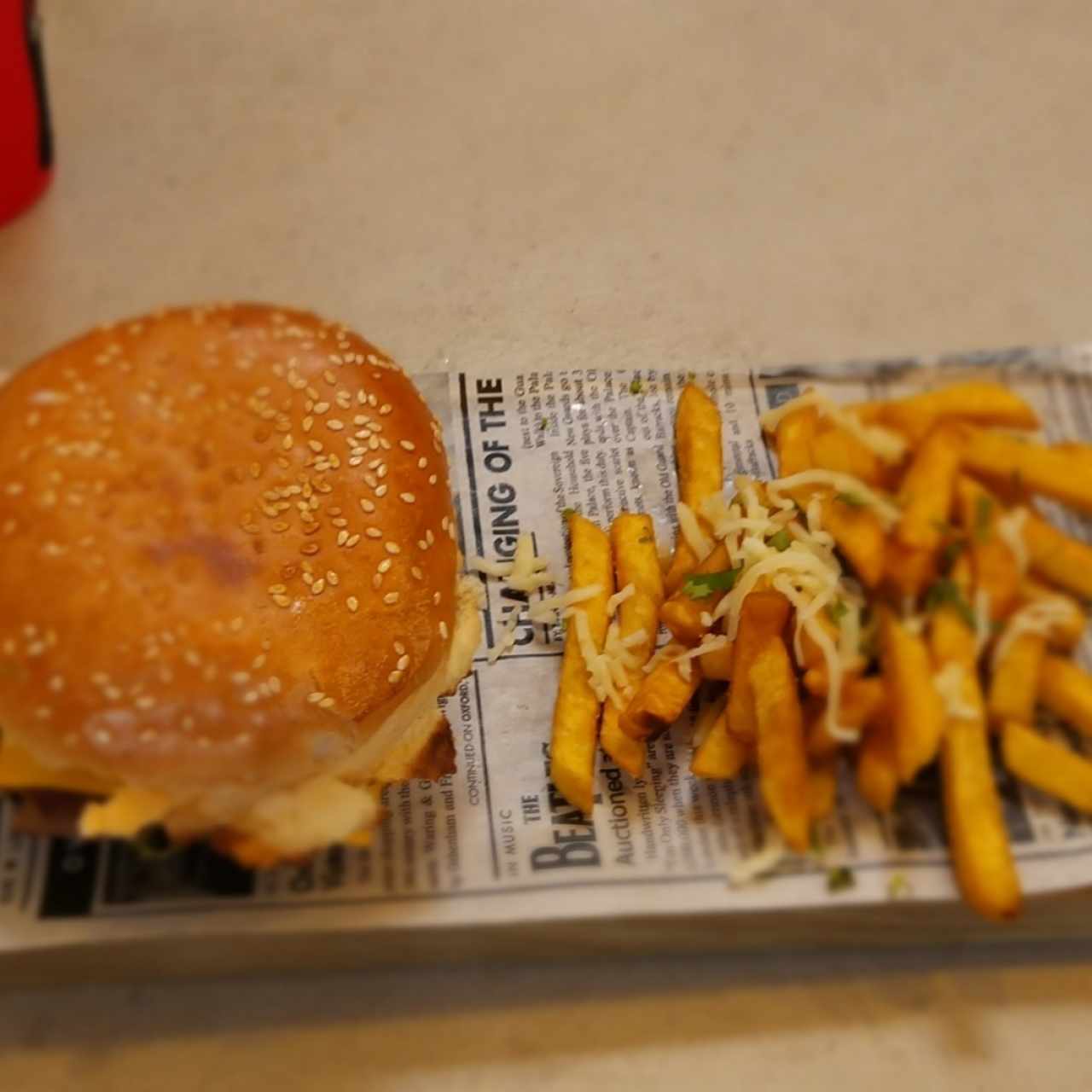 hamburguesa clásica 
