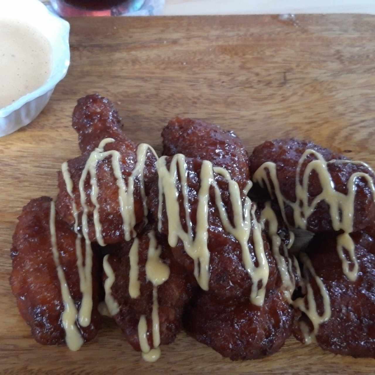 alitas de pollo con chipotle