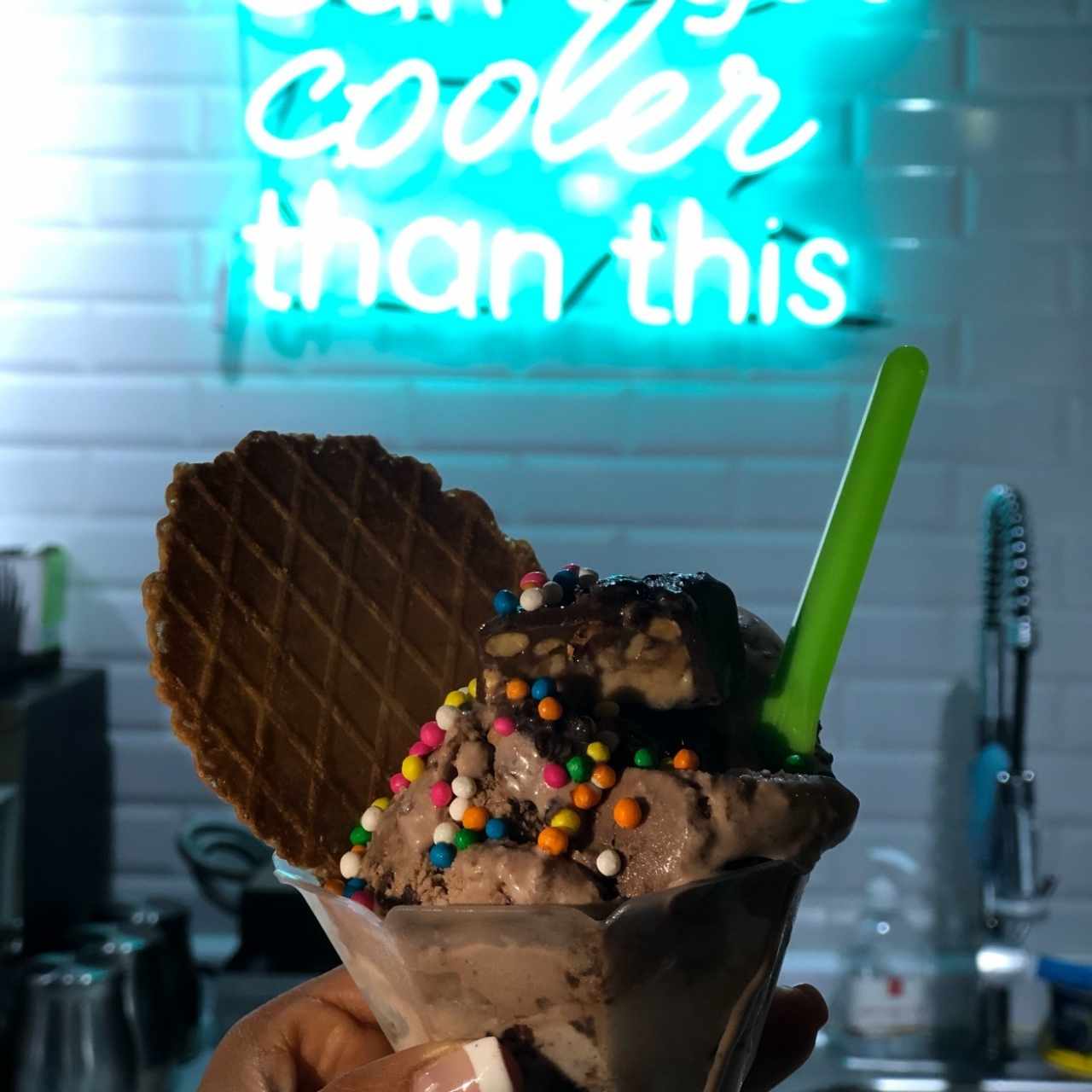 Gelato - Gelato Caramelized Waffle