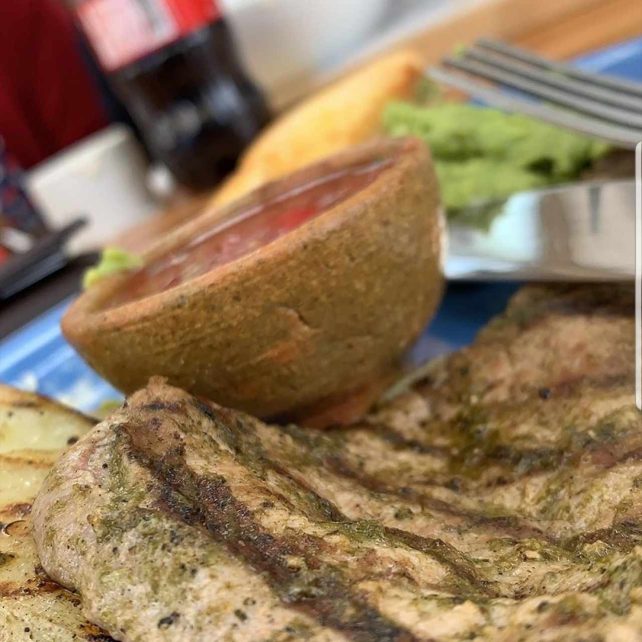 Menú Hot - Churrasco (Carne Ranchera)