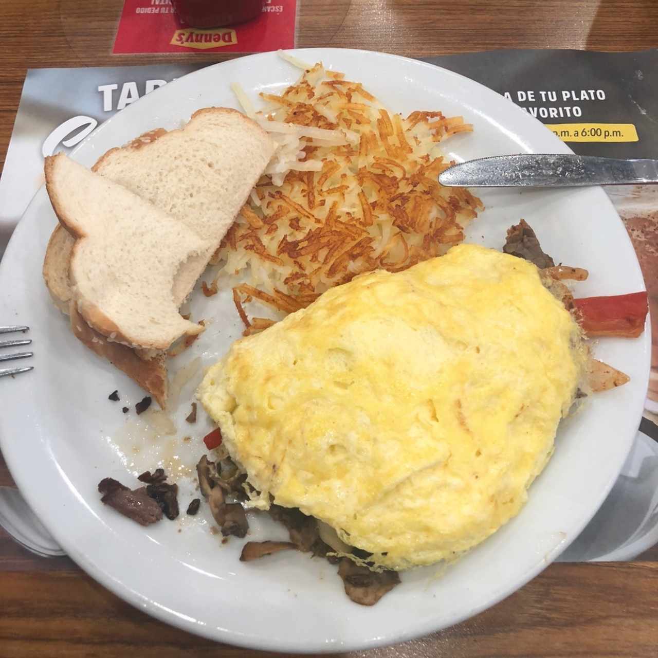 Philly Cheesesteak Omelette