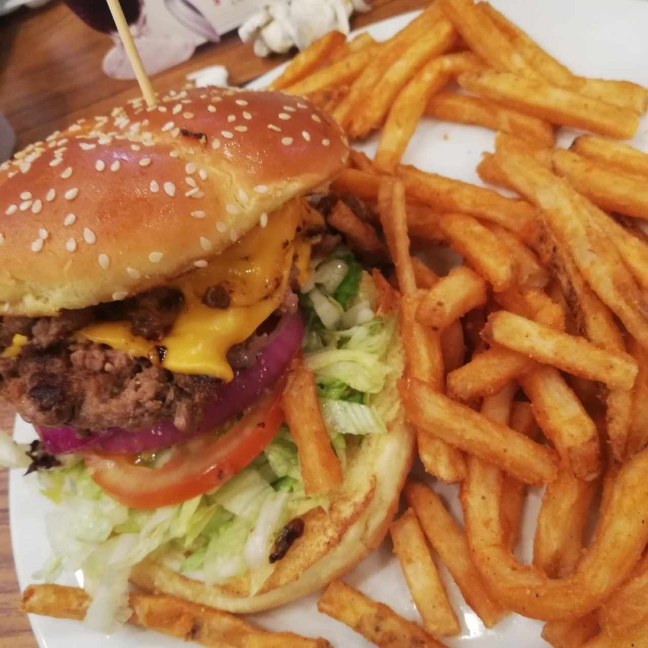 HAMBURGUESAS - Double Cheese Burger