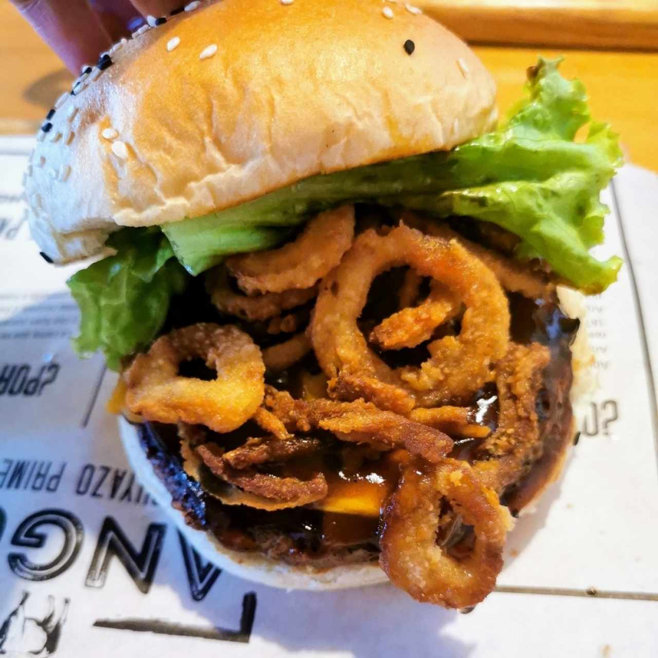hamburguesa tejana