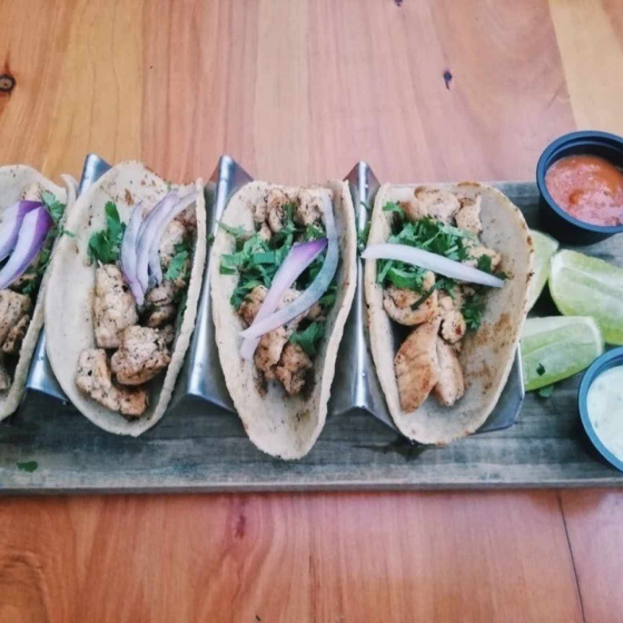 Tacos de pollo