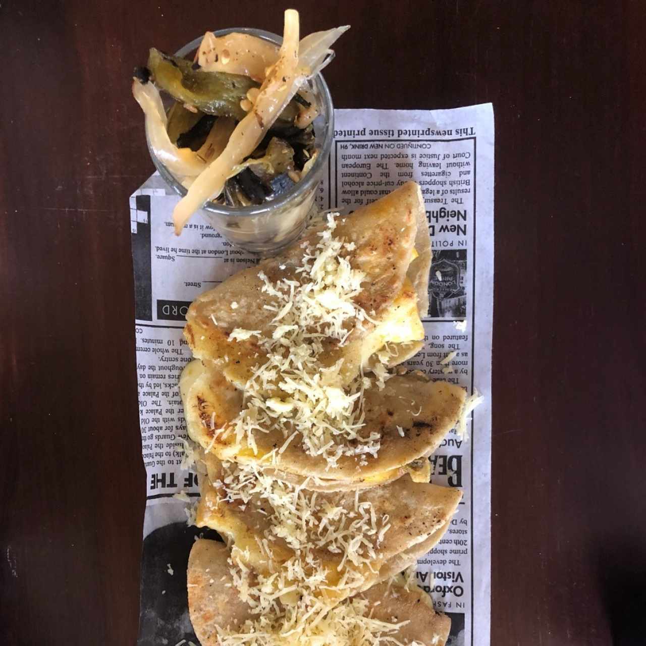 Especialidades - Tortillas con queso