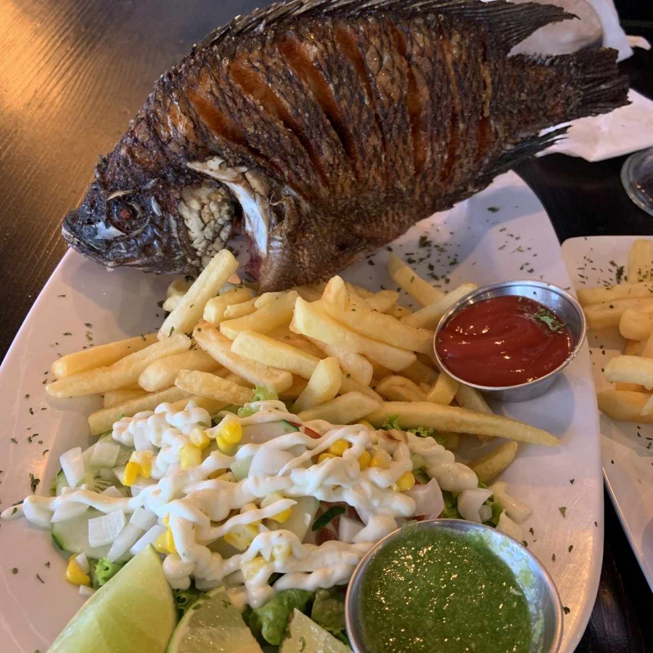 Mojarra Frita, deliciosa!!