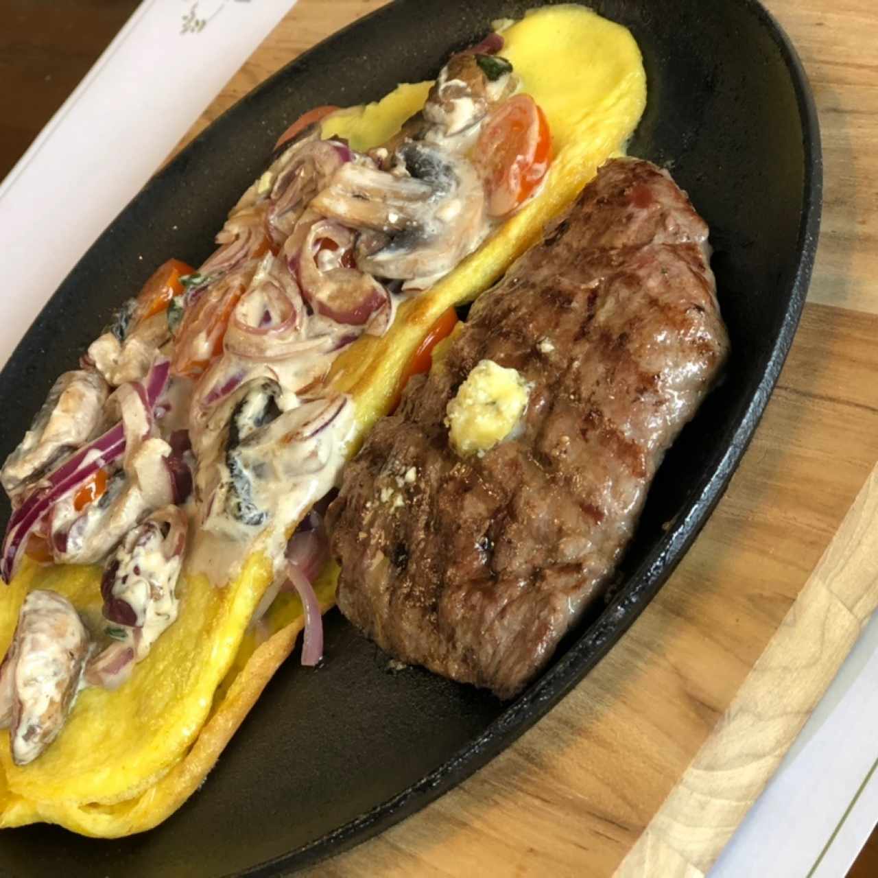 Omelette Mediterraneo de Lomito 