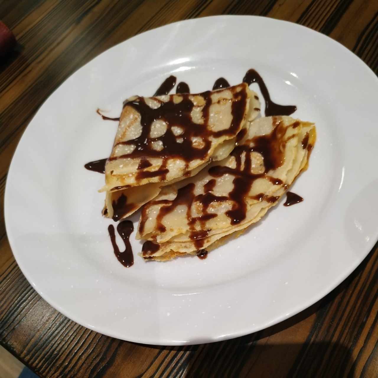 Crepa de Dulce de leche y Chocolate