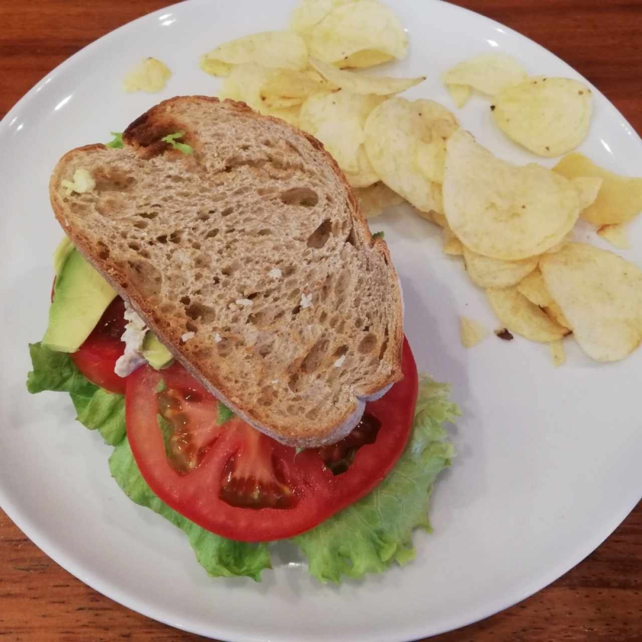 Sandwich de atún 