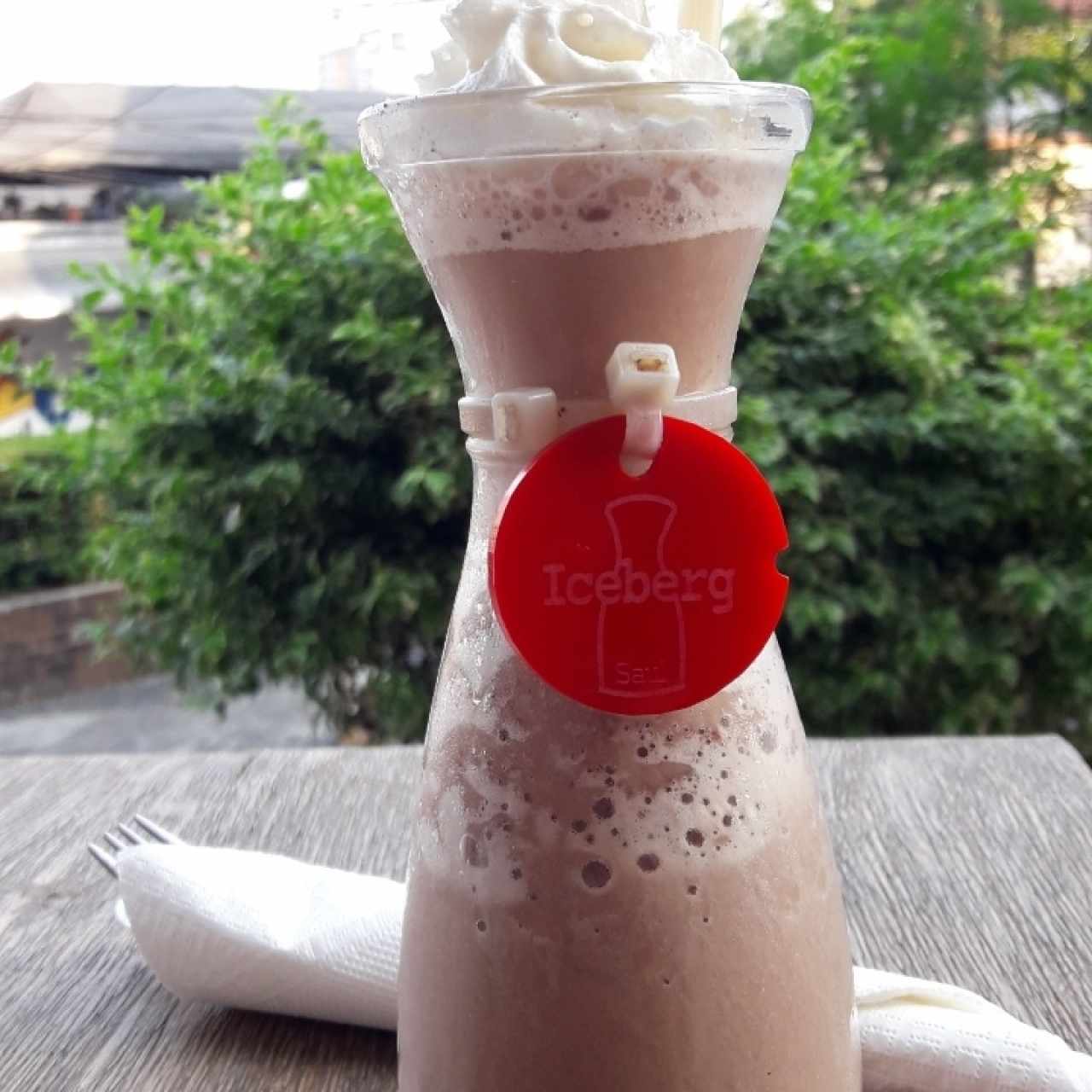 Malteada de chocolate 