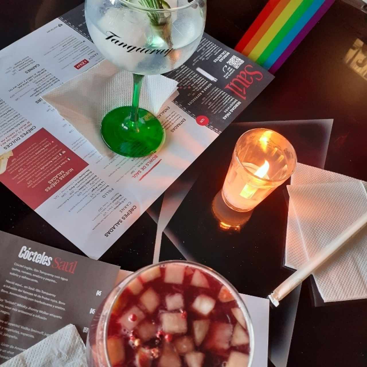 Sangría y Gin