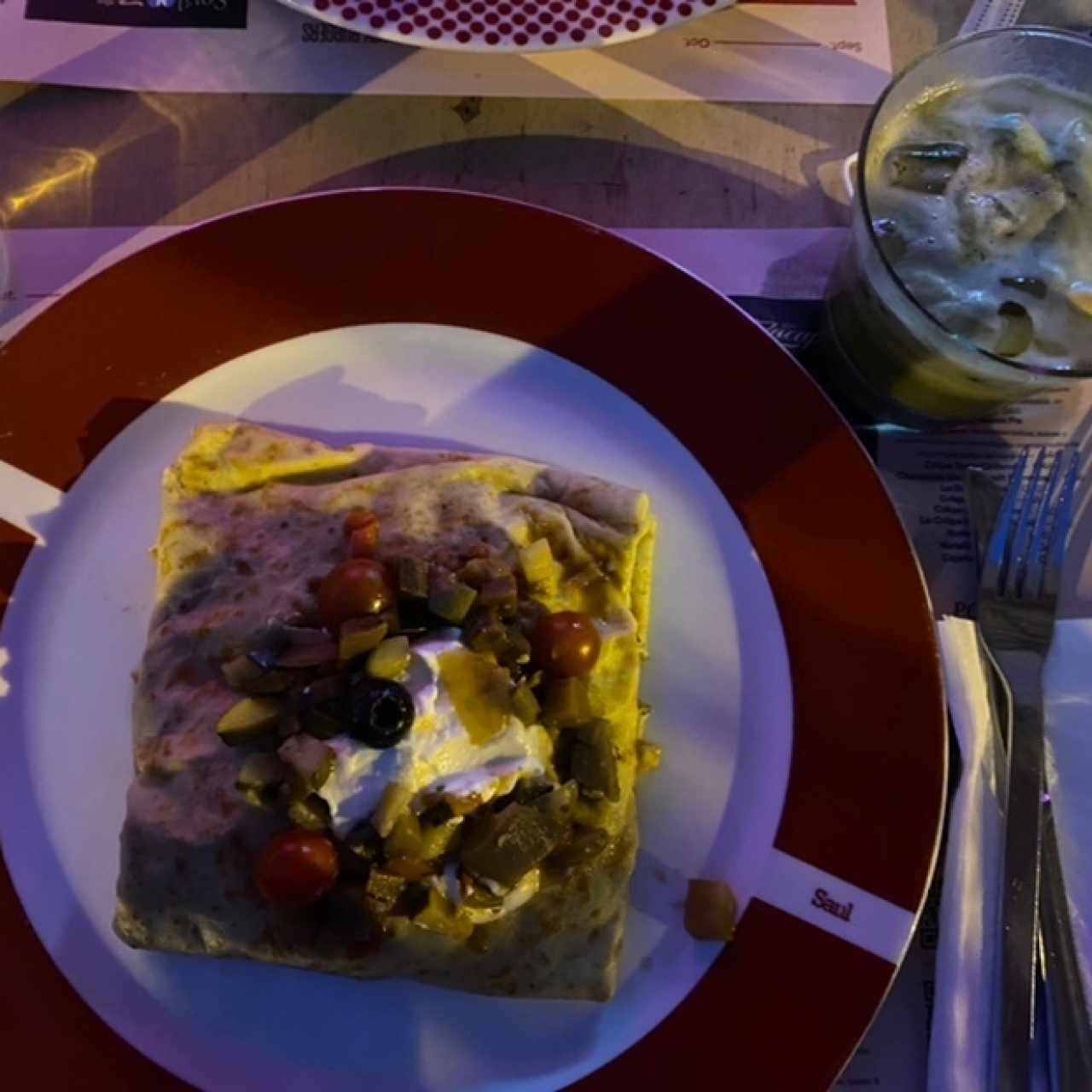 Crepe Ratatouille