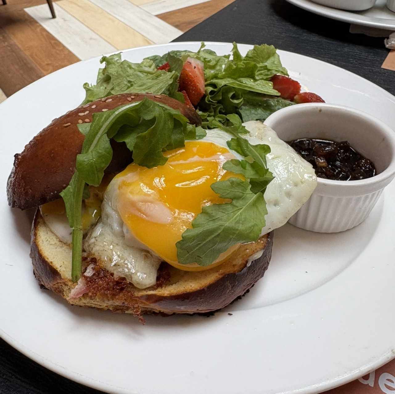 Hamburguesa al ron 