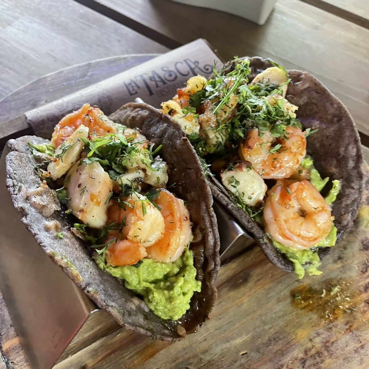 Tacos de mariscos 