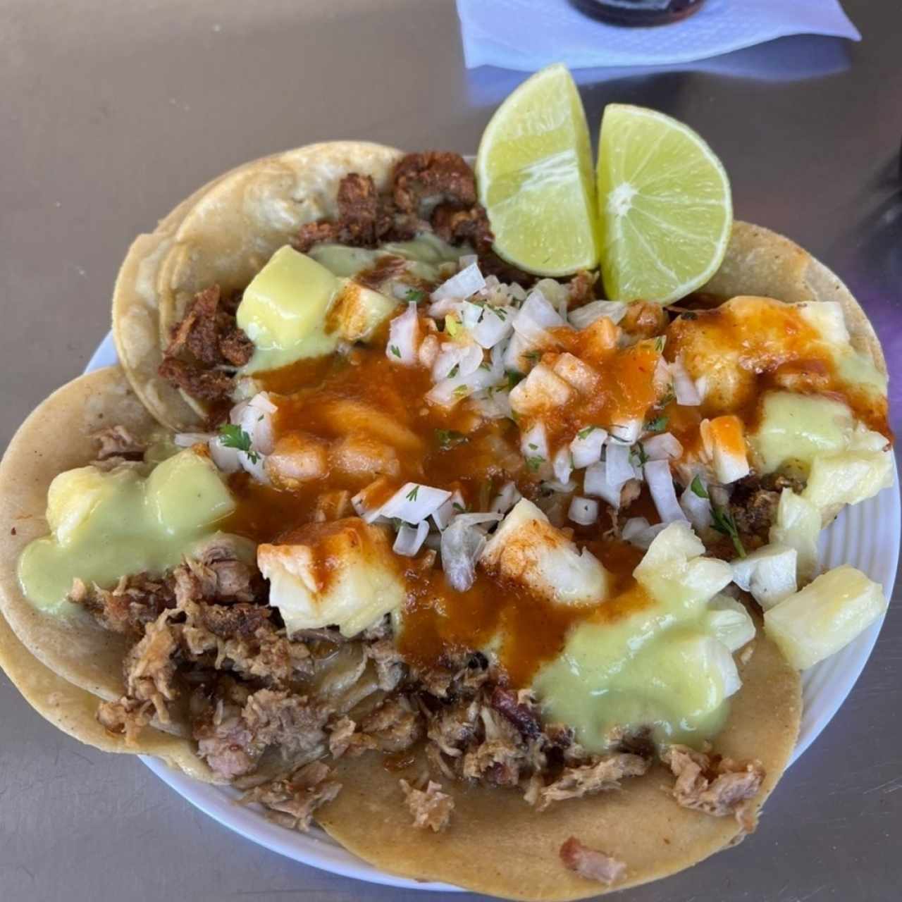 Tacos de cerdo