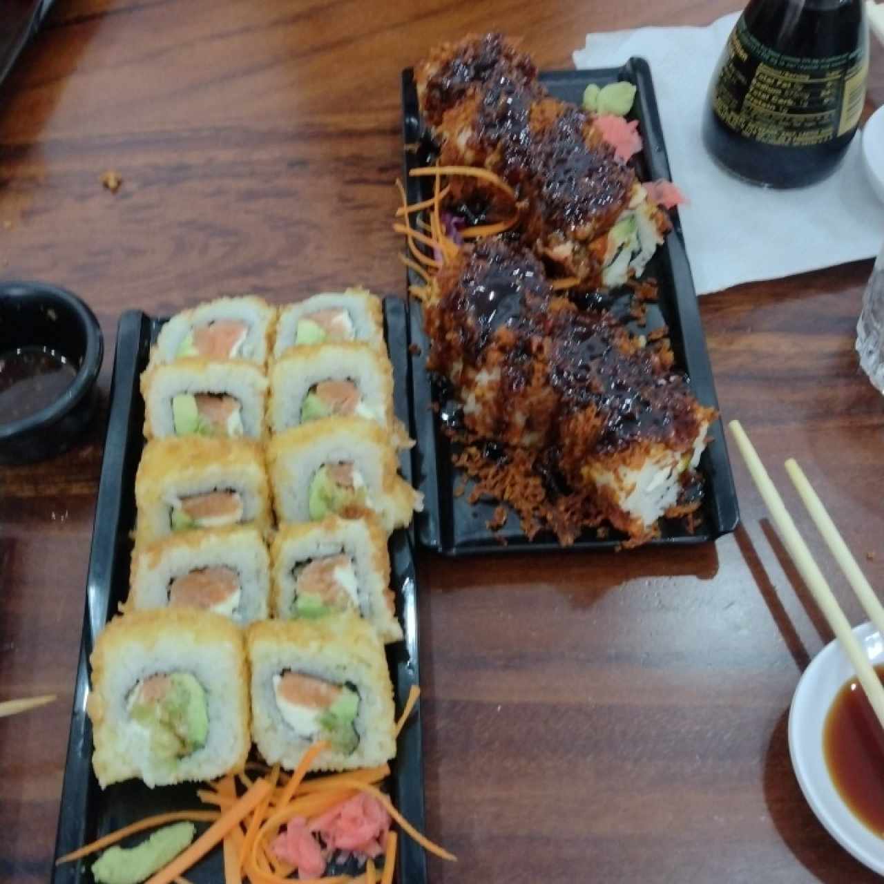 Mr. manchego y Mr Sushi Especial