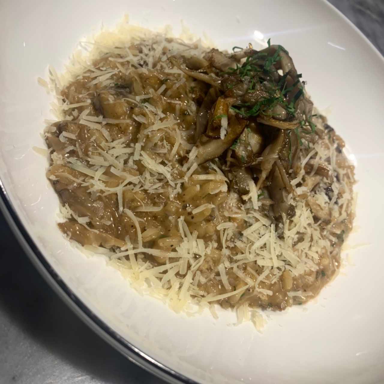 Risotto fungi 