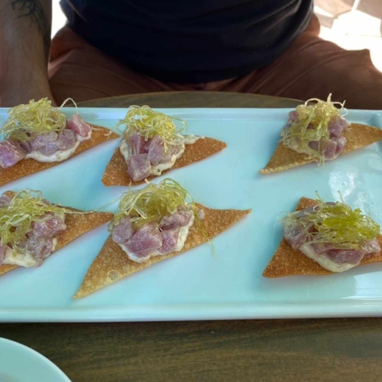 tuna nachos
