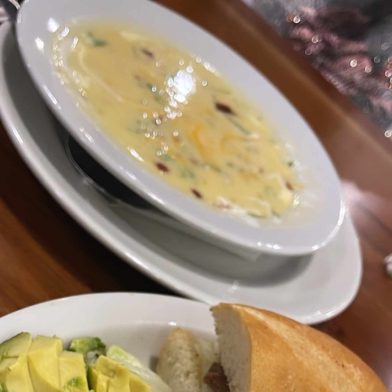 Crema de papa al horno