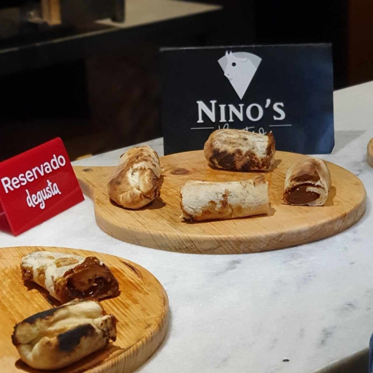 Rollos de dulce de leche