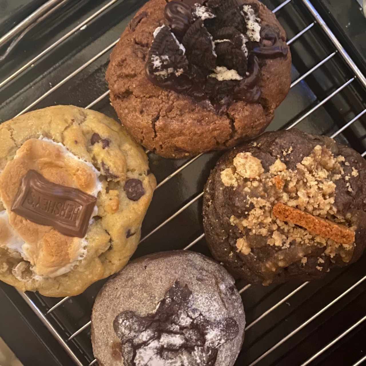Smores, Oreo, Lotus, Dark Chocolate