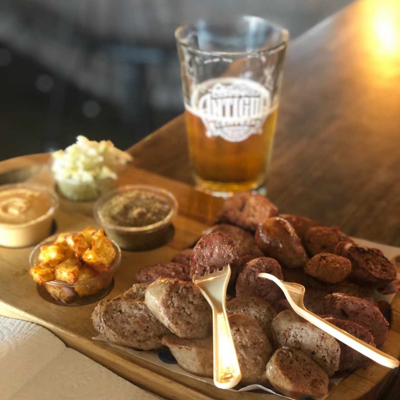 trio de salchichas 