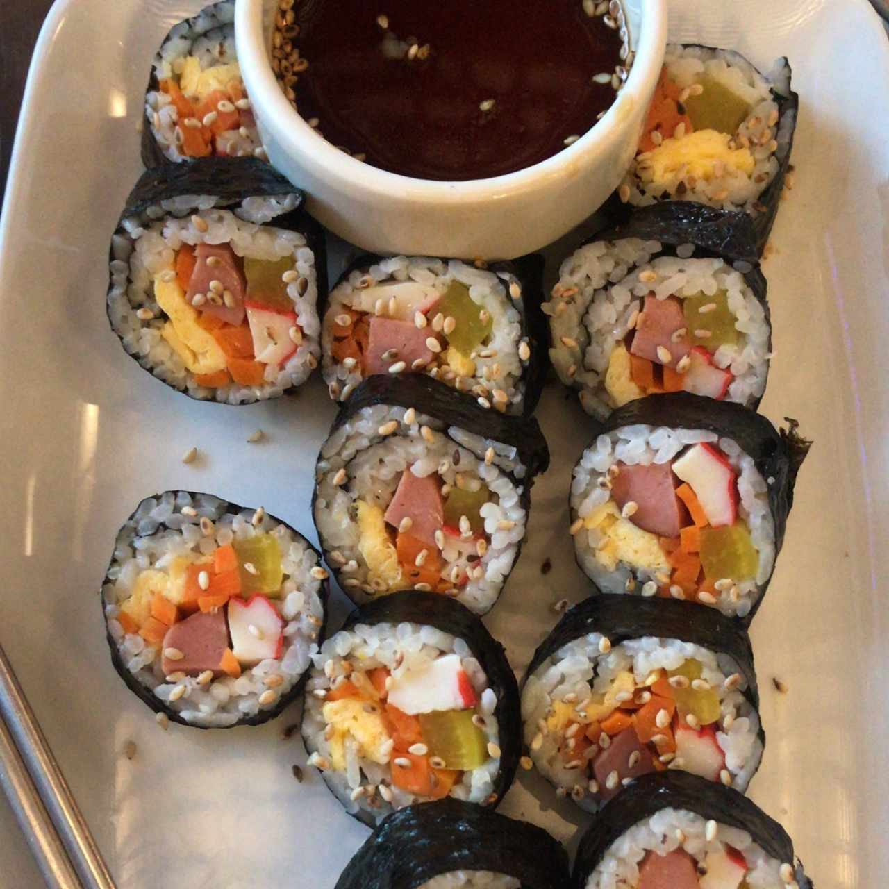 Sushi coreano