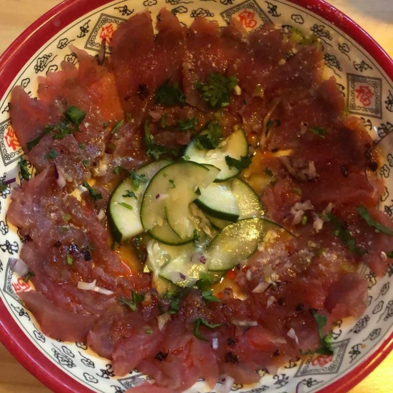 Entradas - Sashimi de Lomito