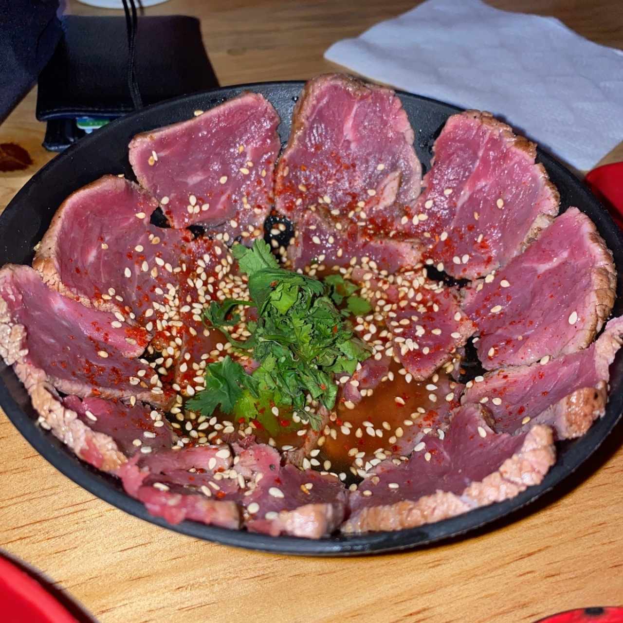 Entradas - Sashimi de Lomito