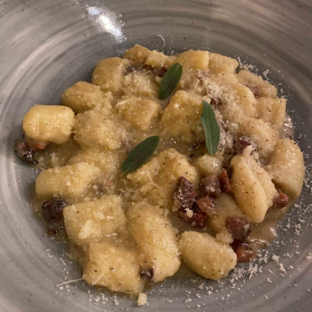 Gnocchi alla pancetta