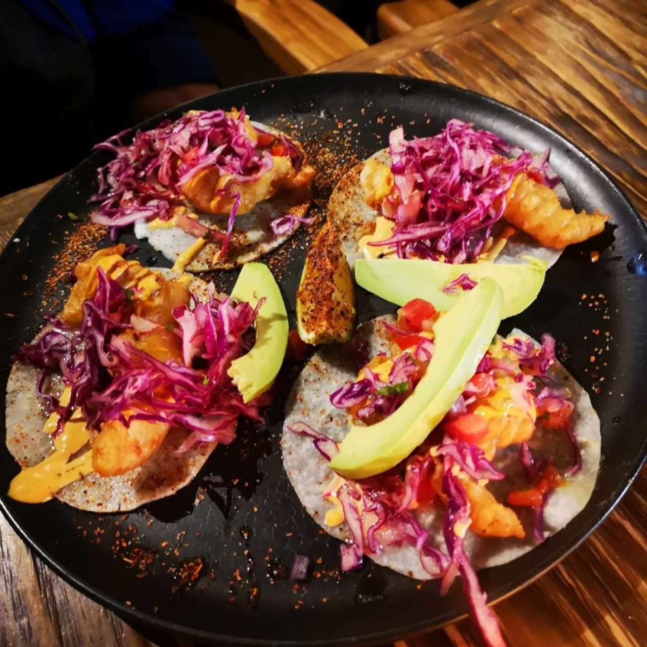 Tacos falsos de camarón (4 unidades)