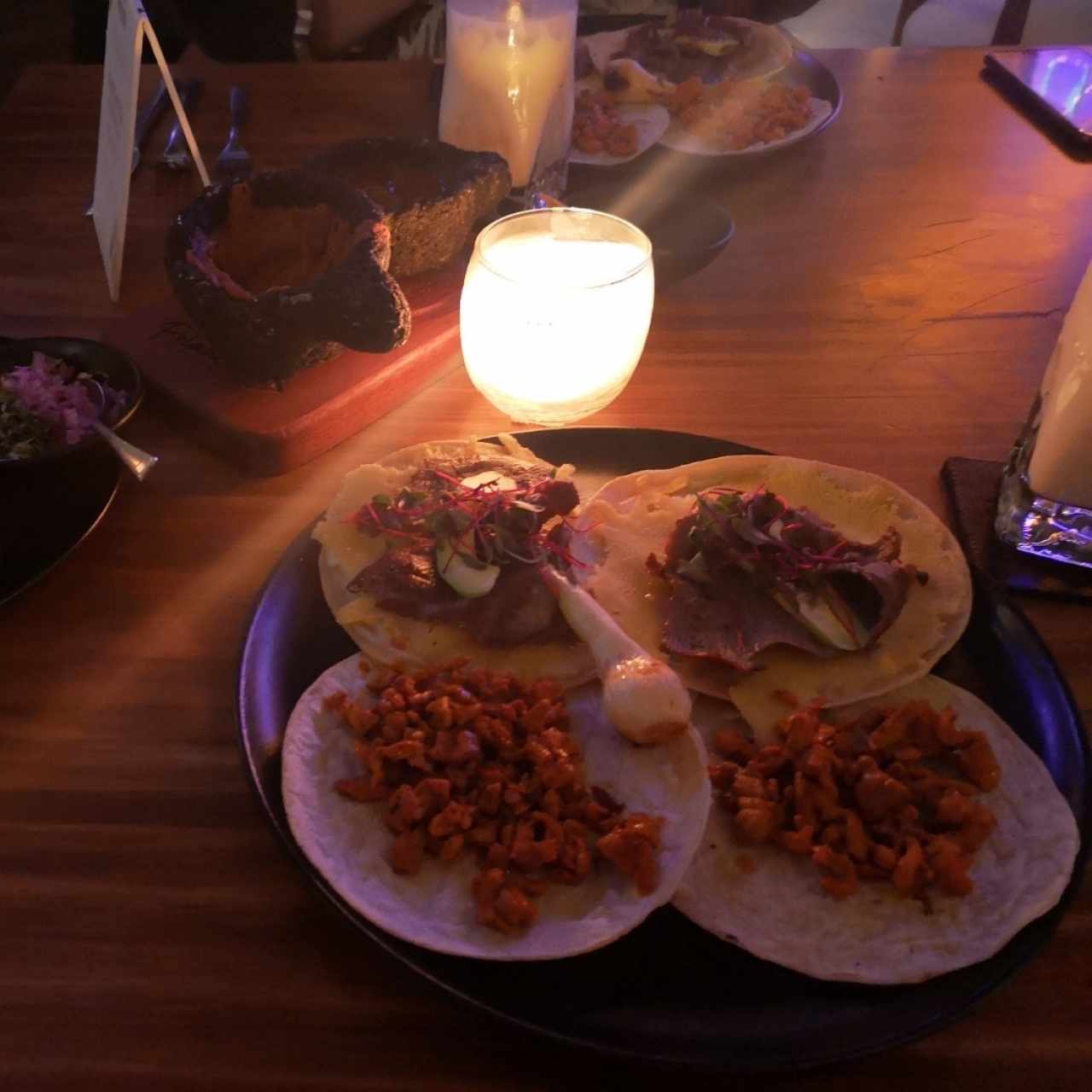 Tacos de Rib Eye (4 unidades)