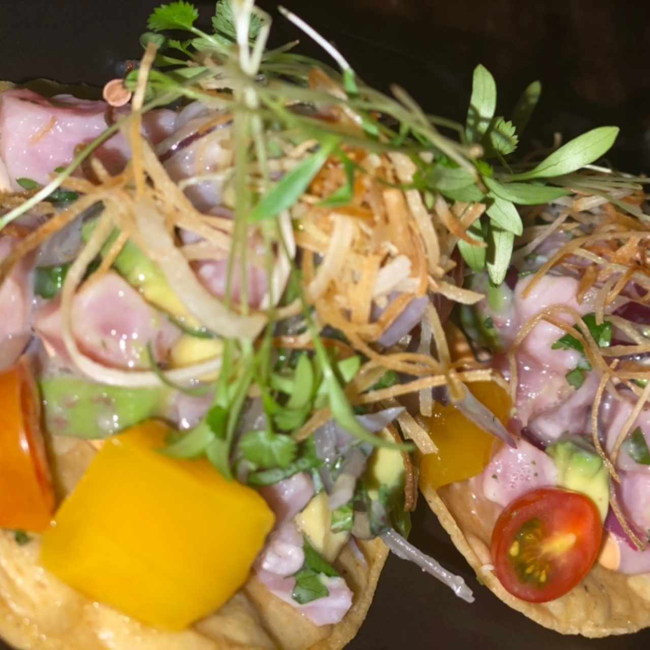 Tostadas de atún
