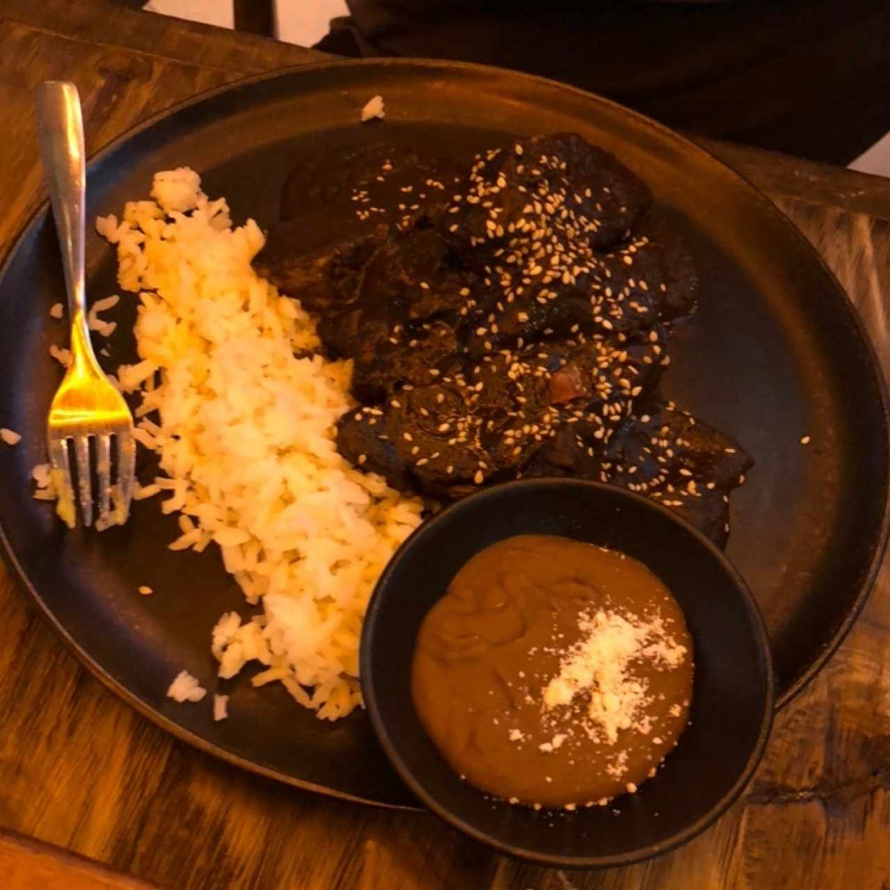 Pollo con Mole Poblano