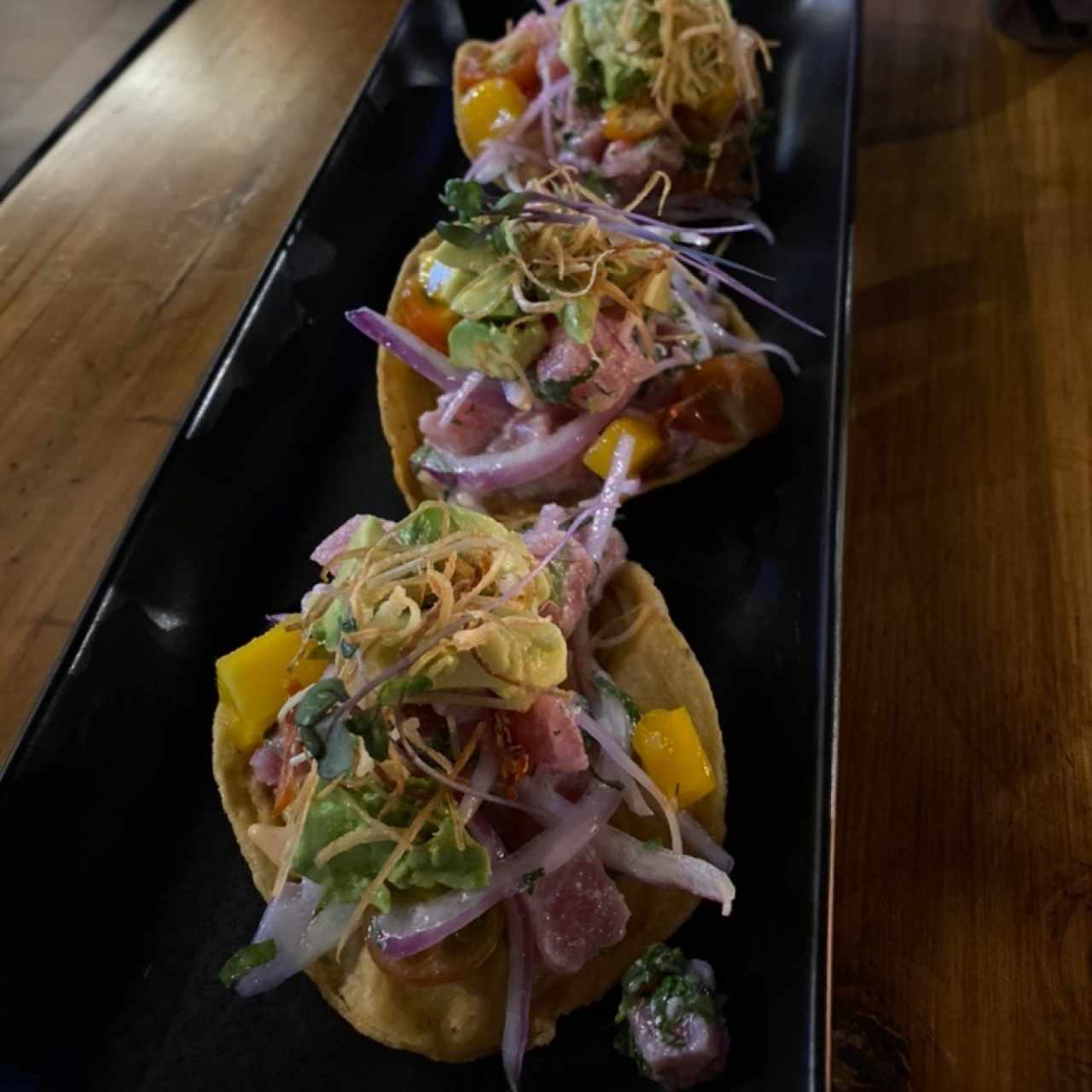 Tostadas de atún