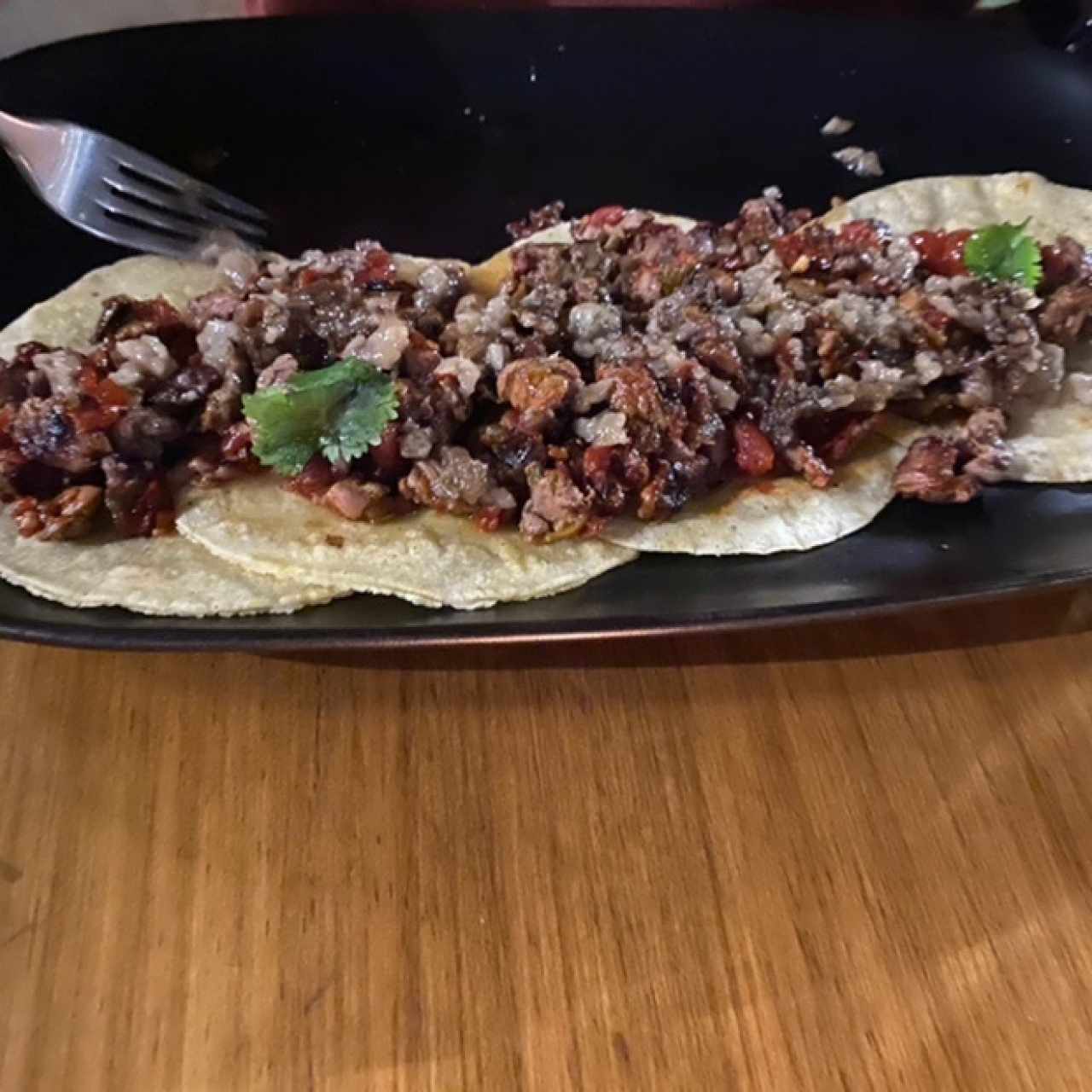 Tacos de arrachera (4 unidades)