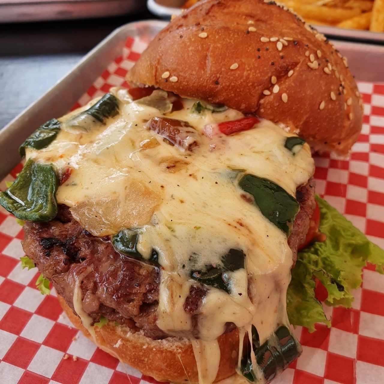 Phiily Steak Burger