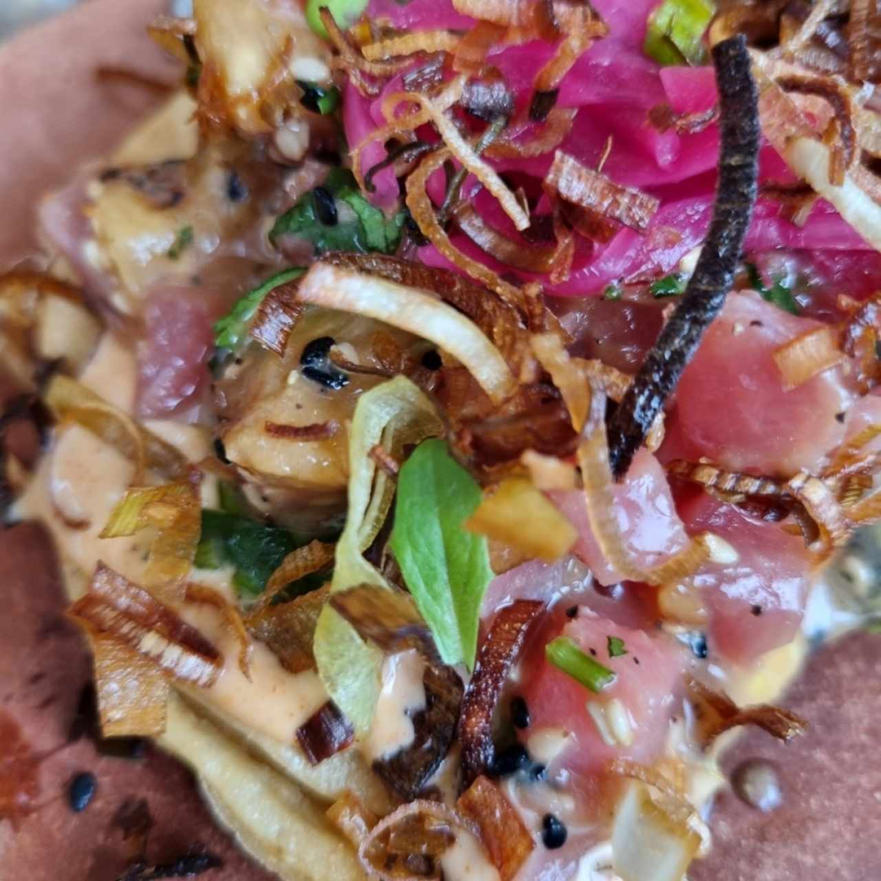tostadas de atún 
