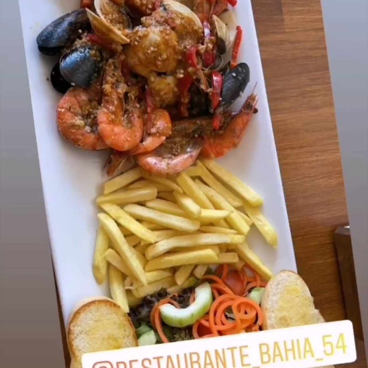 mariscada al ajó