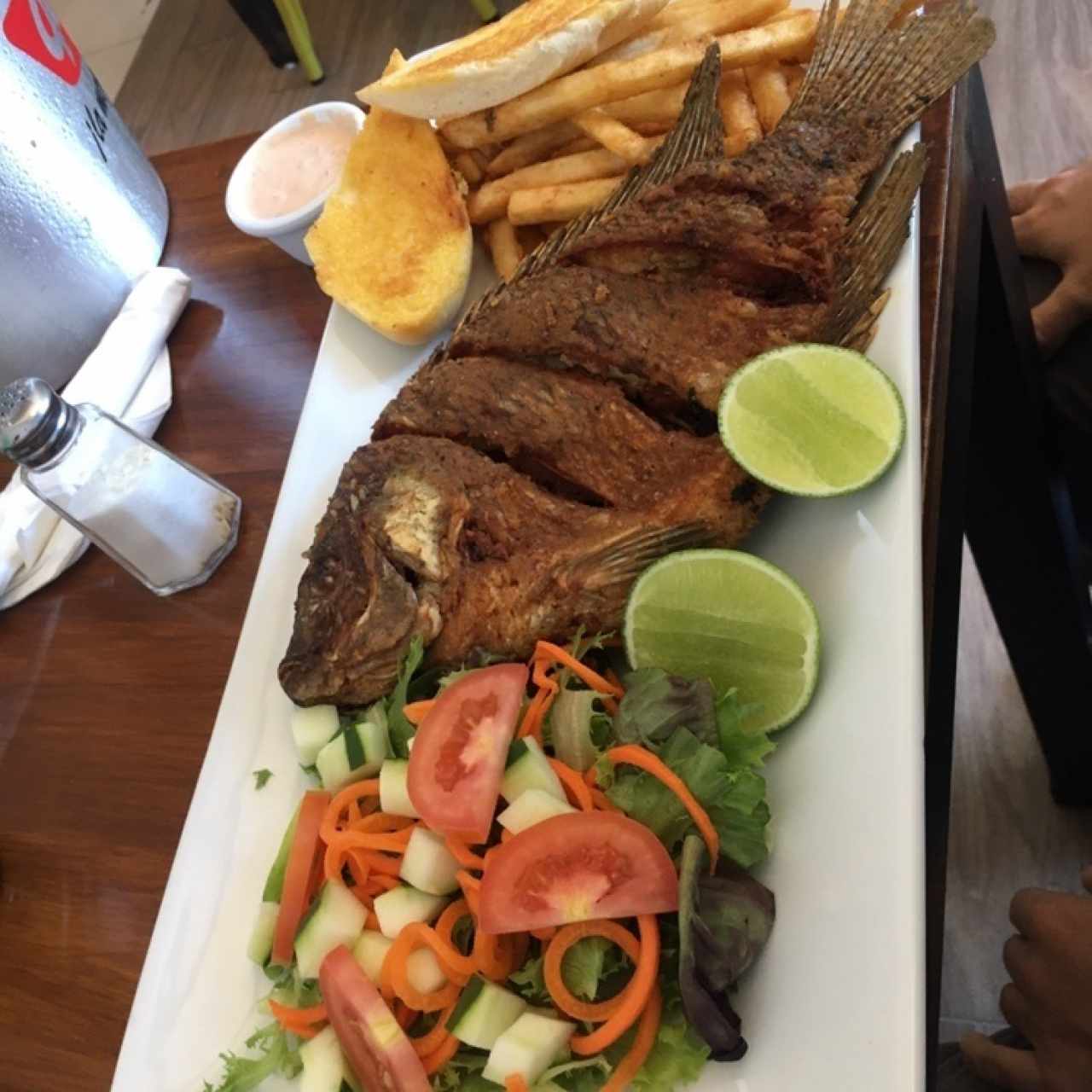 Mojarra de 1/2 libra