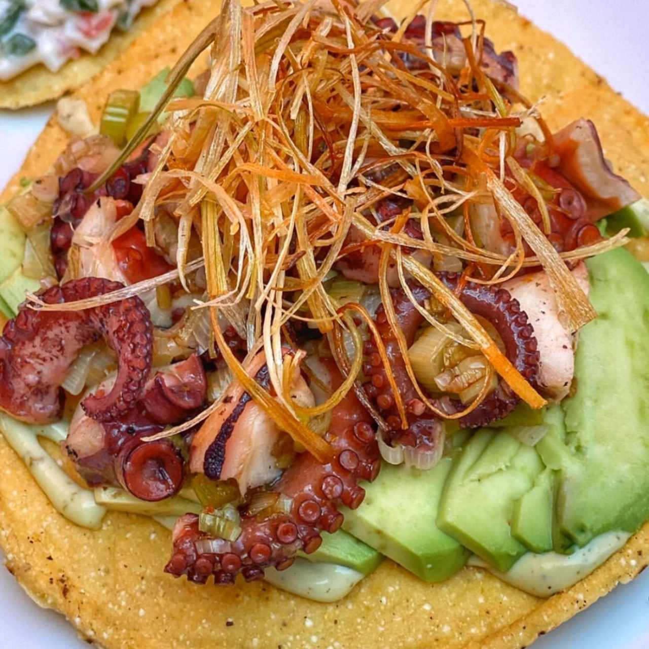 Tostadas - Pulpo
