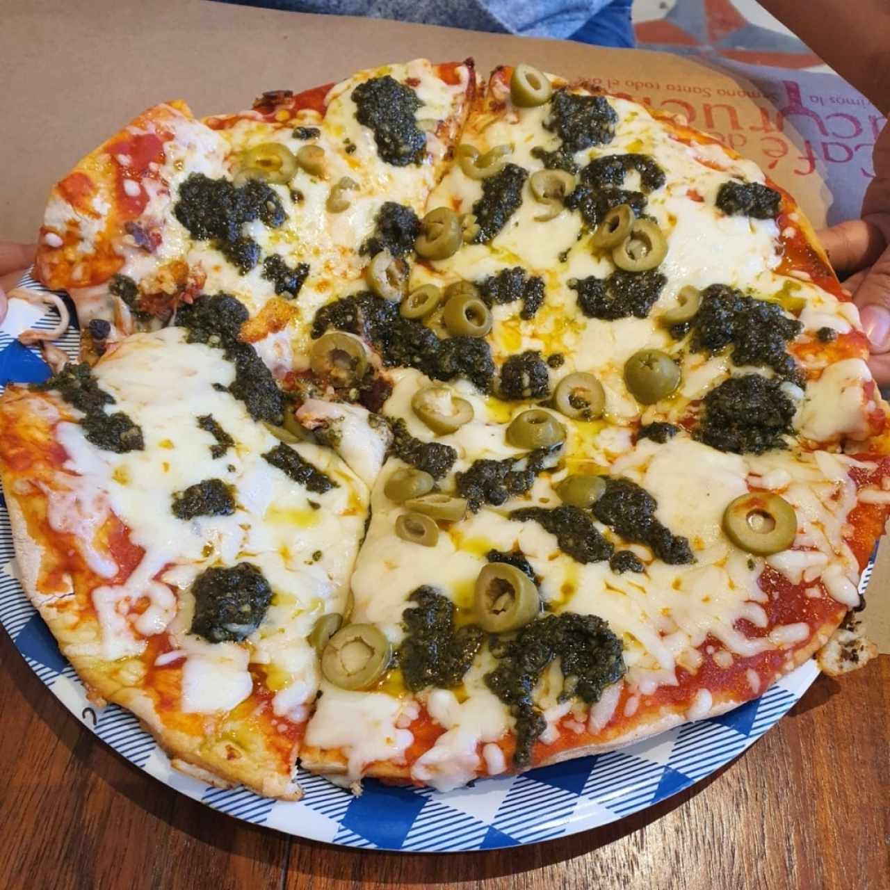 pizza personal genovesse
