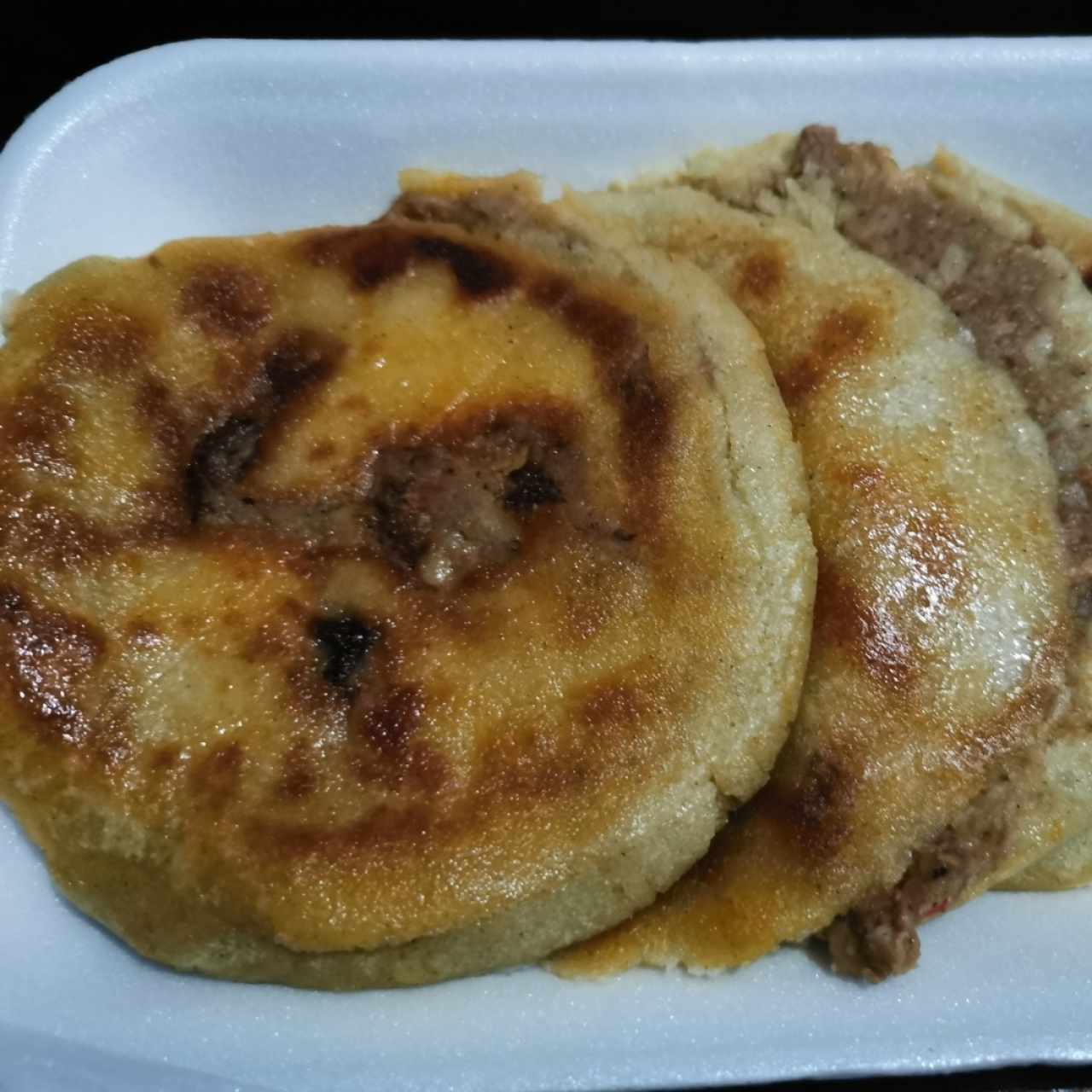 Pupusas de chicharron