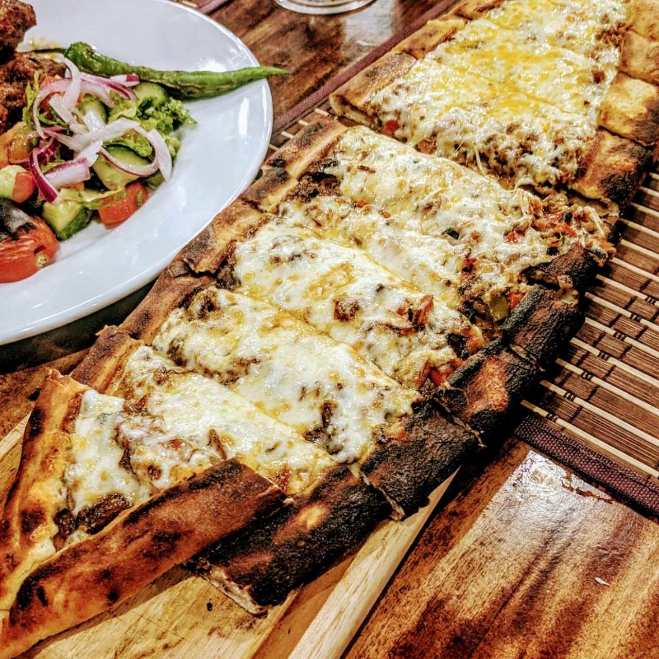 Pide turca - Pide de Pulpo