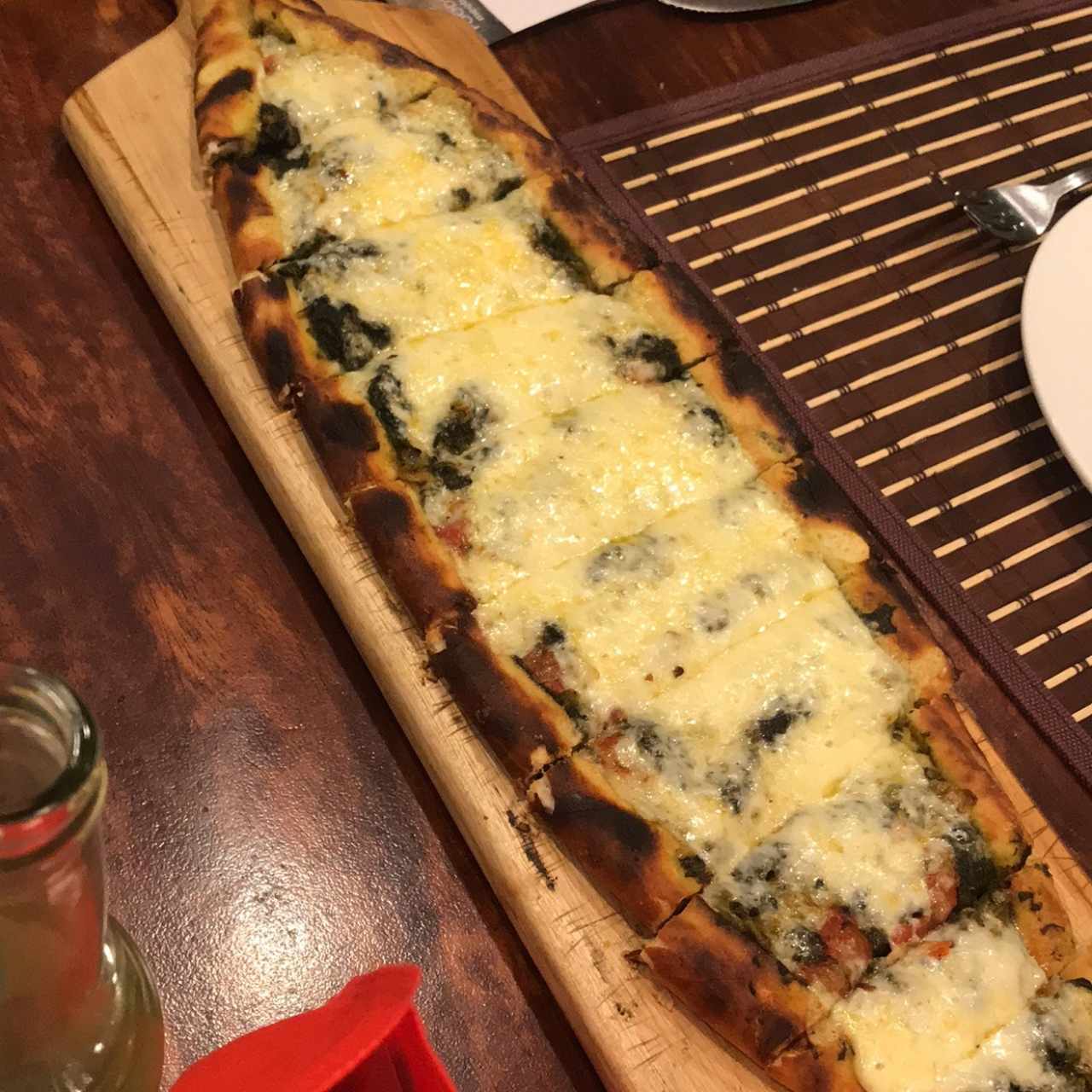 Pide turca - Pide de Espinaca ñam ñaaaaam 