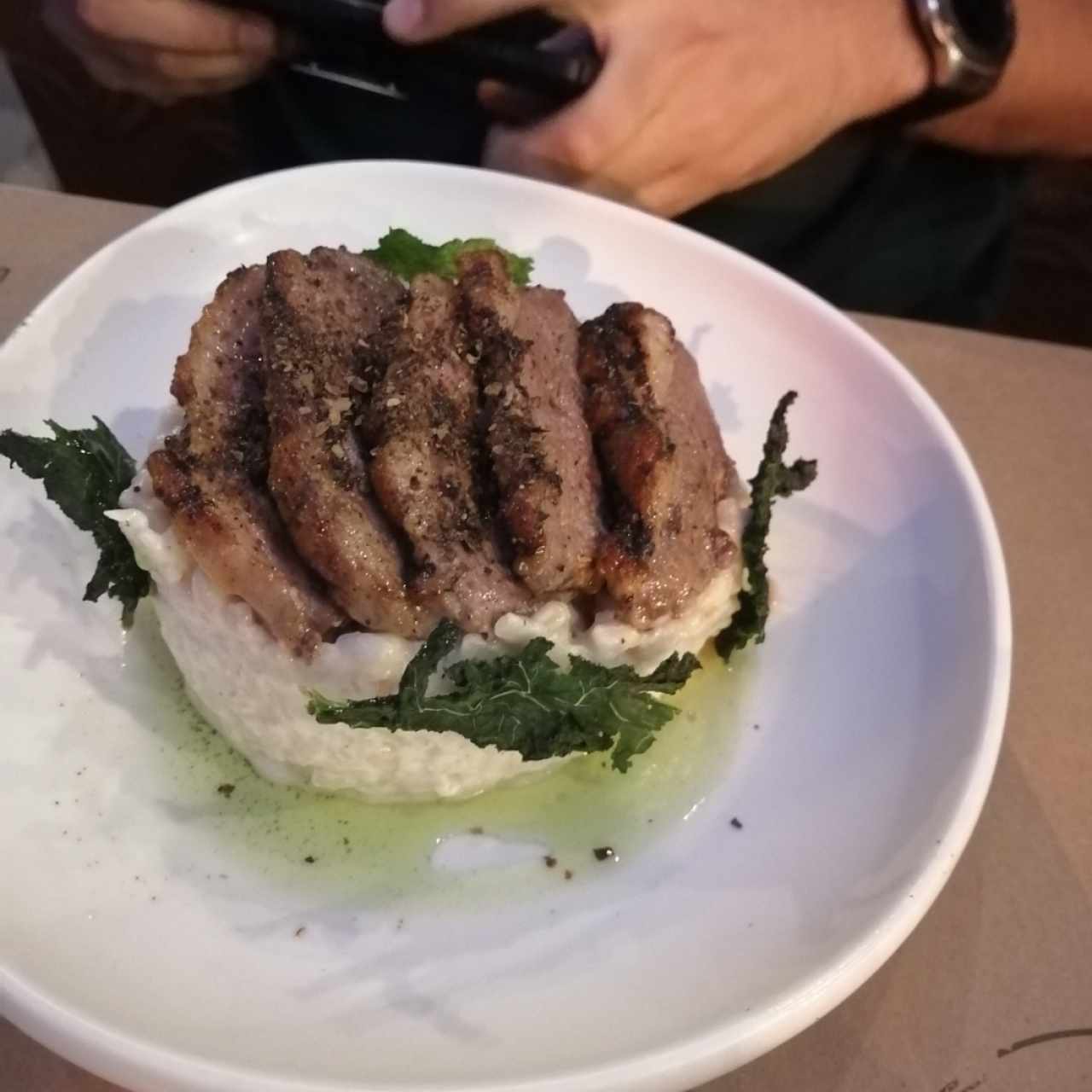 Arroz con búfalo 