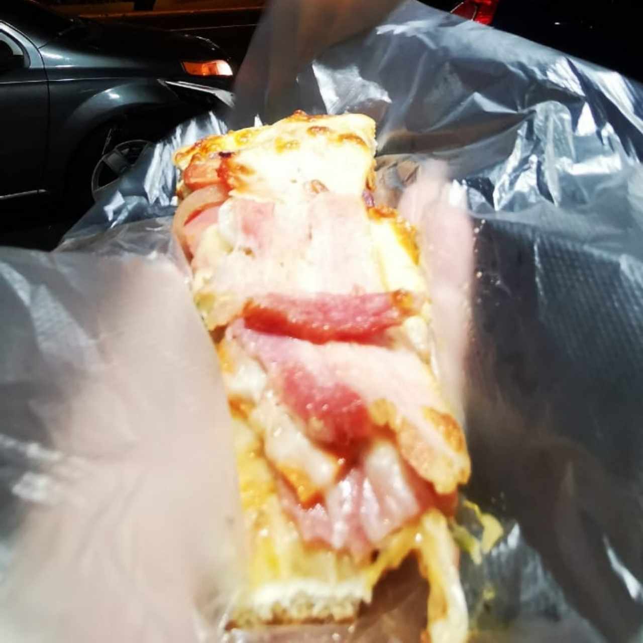 Degustación pizza super especial... 