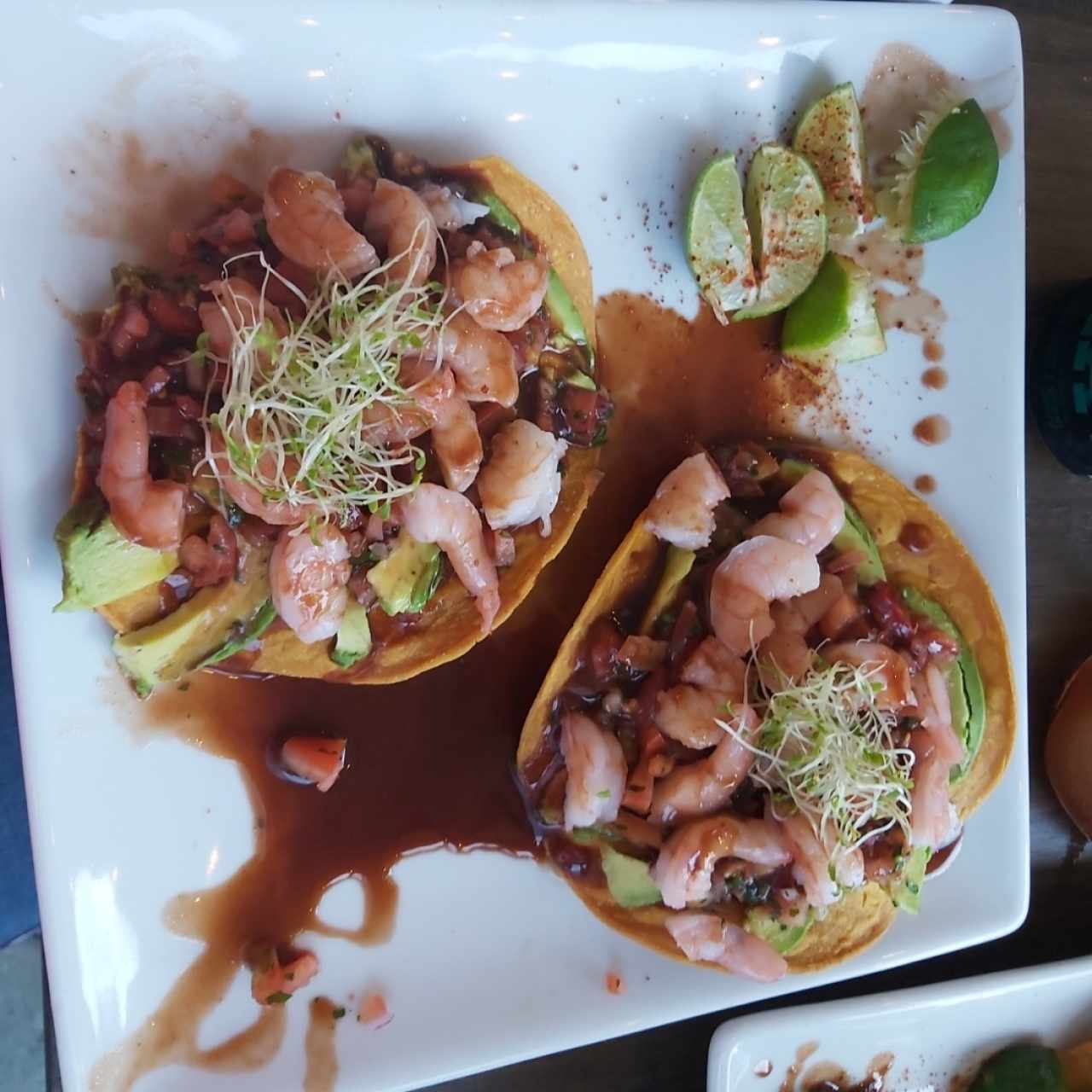 Nuestros Platos - Tostadas de camarón
