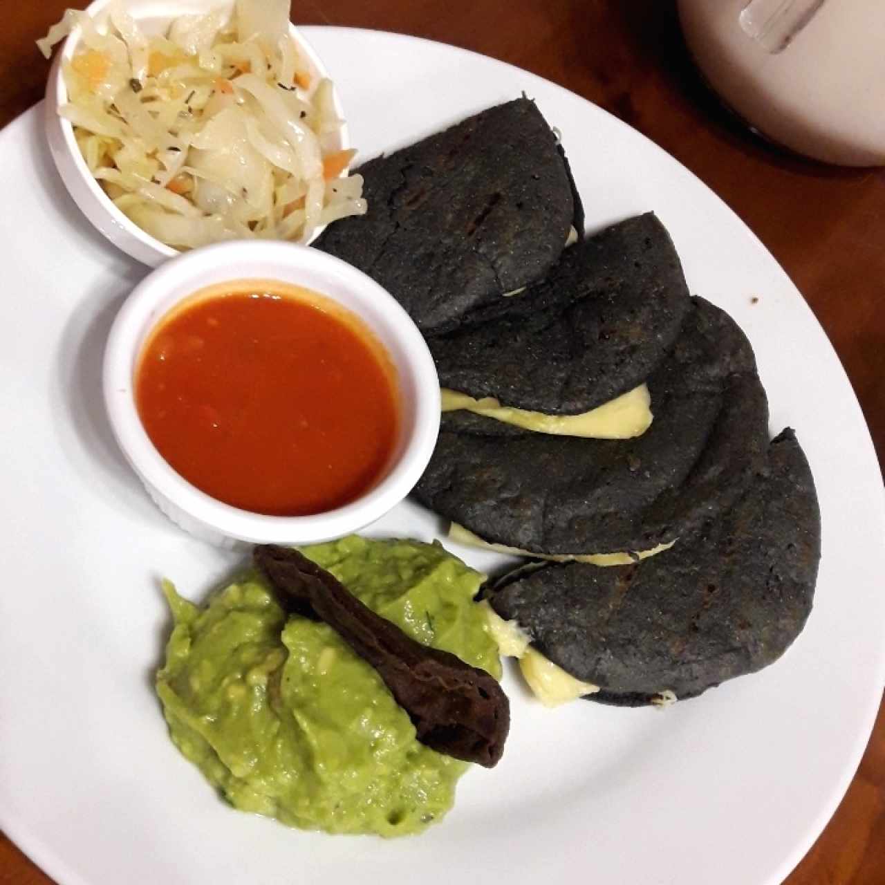 Tortillas con.... - Con queso chancol