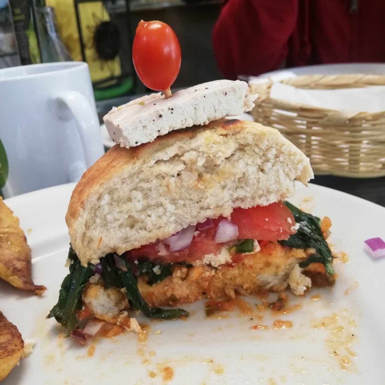 Vegan Muffin (Con pan de arroz) 